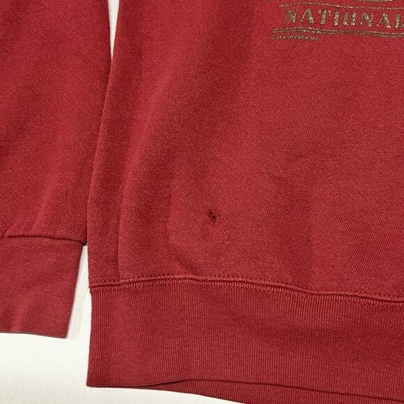 VTG San Francisco 49ers Crewneck Sweatshirt Fits Womens Sz S-M Distressed LEE - Picture 6 of 8